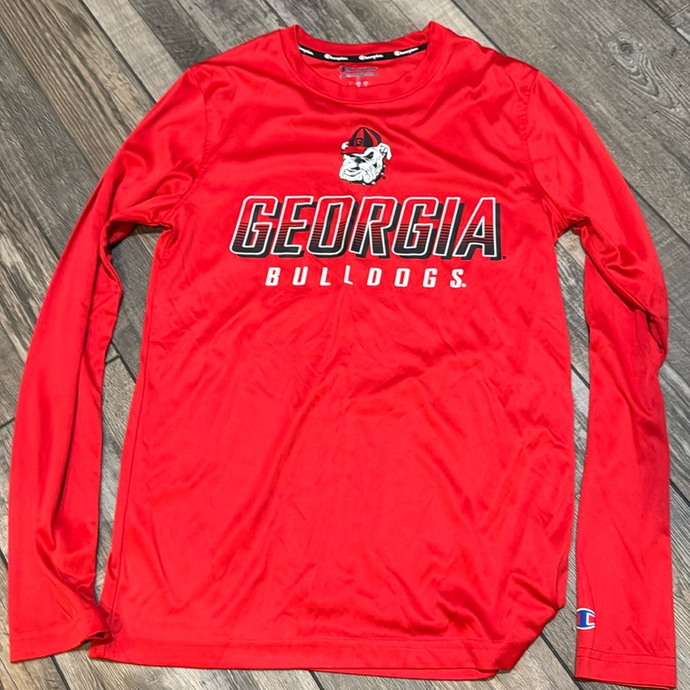 Adult Small Drifit material UGA shirt